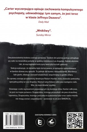 Jestem śmiercią - Chris Carter [KSIĄŻKA]