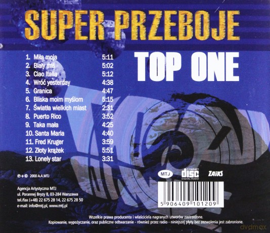 Top One: Super przeboje [CD]