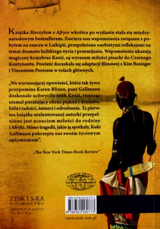 Marzyłam o Afryce - Kuki Gallmann [KSIĄŻKA]