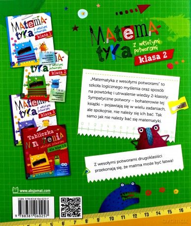 Matematyka z wesołymi potworami klasa 2 [KSIĄŻKA]