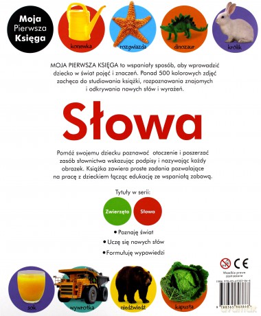 Moja pierwsza księga. Słowa [KSIĄŻKA]