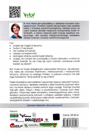 Możesz wyleczyć choroby tarczycy. Samodzielna diagnostyka i program przywracający zdrowie - Amy Myers [KSIĄŻKA]