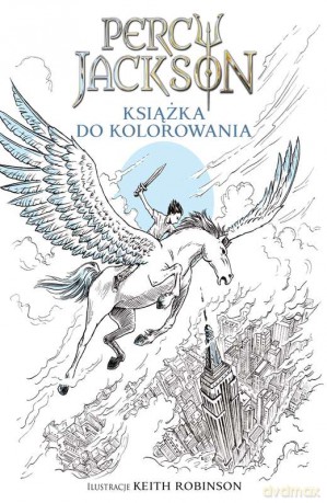 Percy Jackson. Książka do kolorowania - Rick Riordan [KSIĄŻKA]