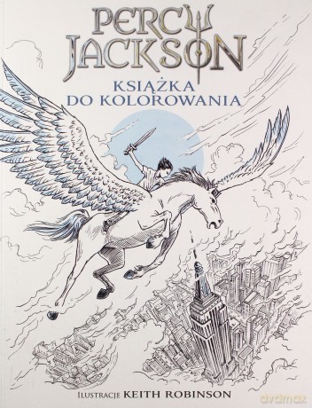 Percy Jackson. Książka do kolorowania - Rick Riordan [KSIĄŻKA]