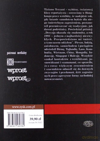 Powiedział mi wróżbita. Lądowe podróże po Dalekim Wschodzie - Tiziano Terzani [KSIĄŻKA]