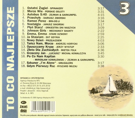 To co najlepsze cz.3 - szanty [CD]