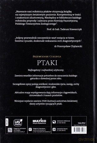 Ptaki. Przewodnik Collinsa - Lars Svensson [KSIĄŻKA]