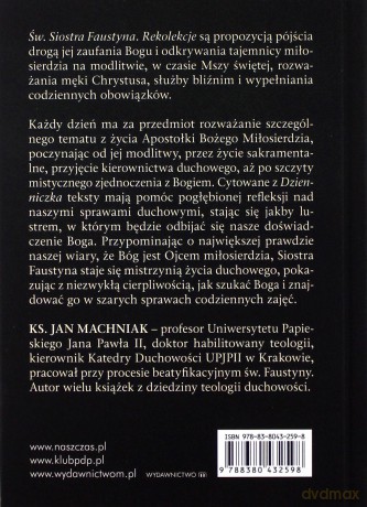 Rekolekcje św. Siostra Faustyna - Jan Machniak [KSIĄŻKA]