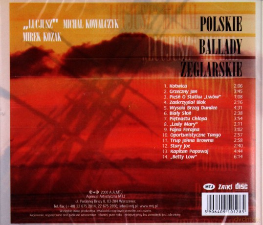Michał Lucjusz Kowalczyk: Polskie Ballady Żeglarskie [CD]