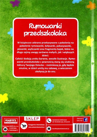 Rymowanki przedszkolaka [KSIĄŻKA]