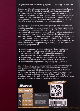 Szybkie projektowanie. Zapanuj nad chaosem zadań i presją czasu - Steve Mcconnell [KSIĄŻKA]