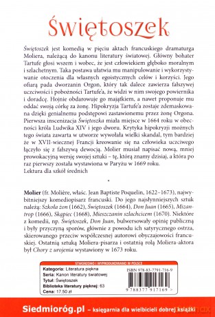 Świętoszek - Molier [KSIĄŻKA]