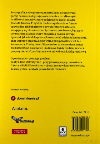 Trudny temat. Rozmawiam - Diana R. Jenkins [KSIĄŻKA]