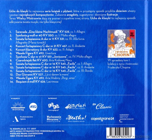 Wolfgang Amadeusz Mozart. Ucho do klasyki (digibook) [CD]