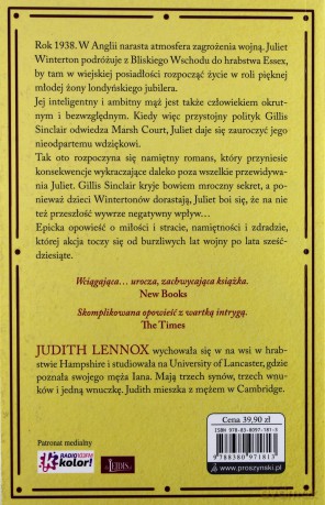 Żona jubilera - Judith Lennox [KSIĄŻKA]