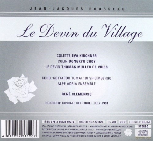 Rene Clemencic: Rousseau/Le Devin Du Village [CD]
