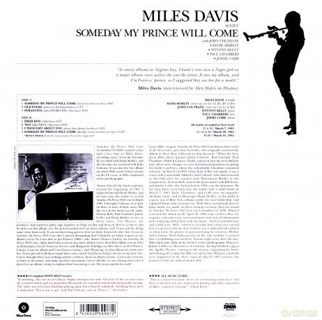 Miles Davis: Someday My Prince Will Come [Winyl]