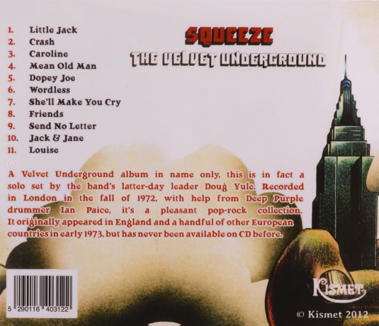 Velvet Underground: Squeeze [CD]