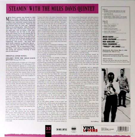 Miles Davis Quintet: Steamin With The Miles Davis Quintet [Winyl]