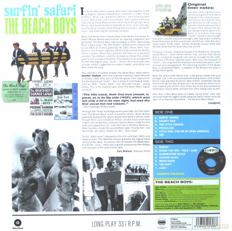 Beach Boys: Surfin Safari [Winyl]