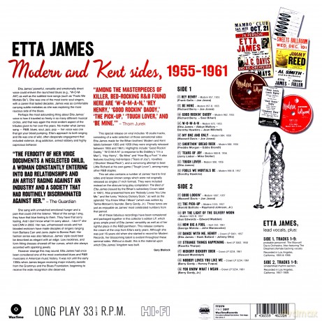 Etta James: Tears Of Joy (Modern And Kent Sides 1956-1962) [Winyl]