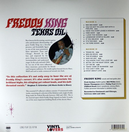 Freddy King: Texas Oil - Federal Recordings 1960-1962 [Winyl]