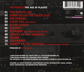 Buggles: The Age Of Plastic [CD]