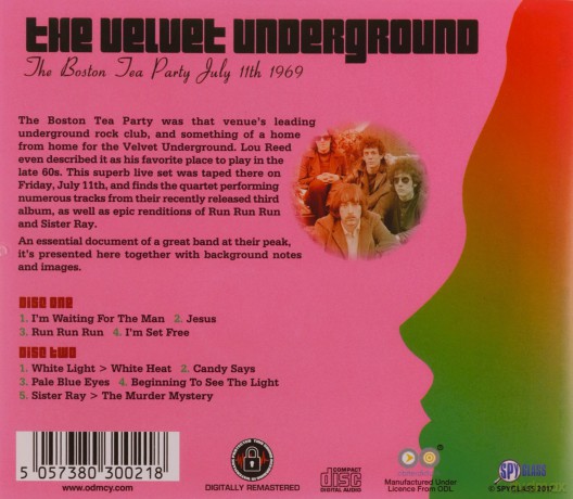 Velvet Underground: The Boston Tea Party July 11th 1969 [2CD]