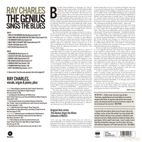 Ray Charles: The Genius Sings The Blues [Winyl]