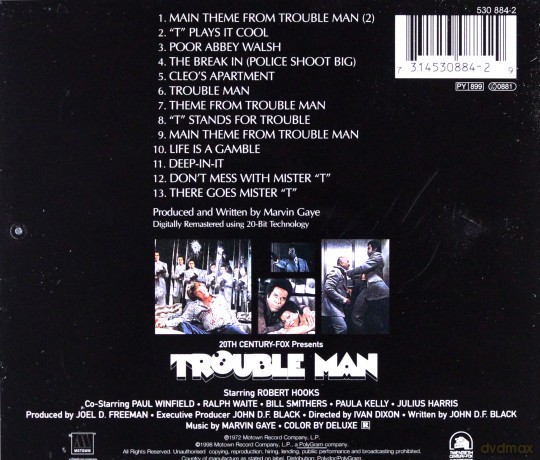 Marvin Gaye: Trouble Man [CD]