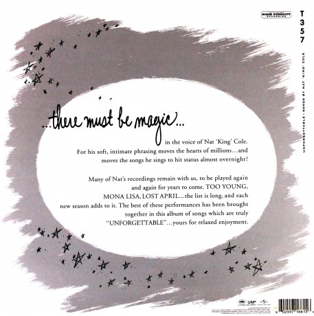 Nat King Cole: Unforgettable [Winyl]