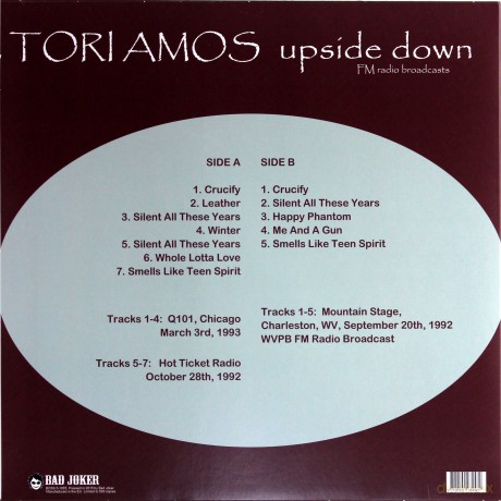 Tori Amos: Upside Down: Fm Radio Broadcasts [Winyl]