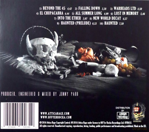Attica Rage: Warheads (Limited) [CD]