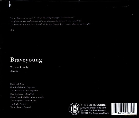 Braveyoung: We Are Lonely Animals [CD]