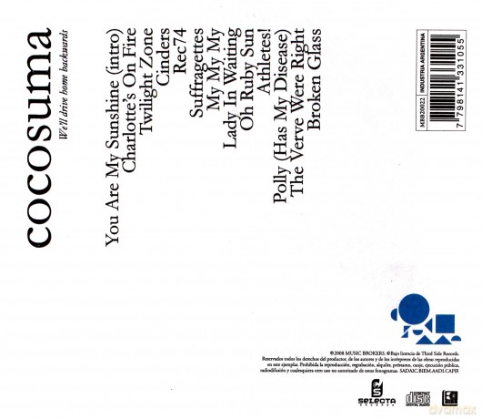 Cocosuma: Well Drive Home [CD]