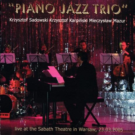 Piano Jazz Trio: Live At The Sabath Theatre In Warsaw [CD]