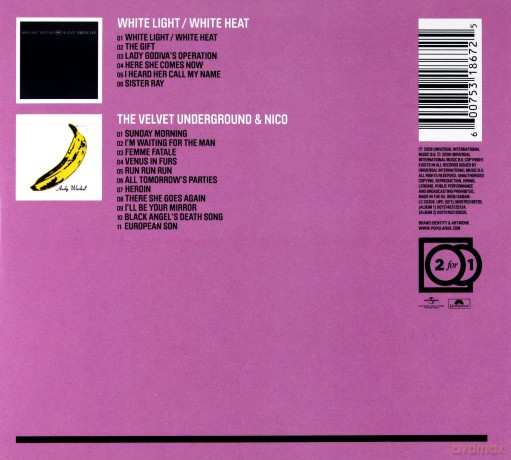 Velvet Underground: White Light/White Heat/Velvet Underground [2CD]