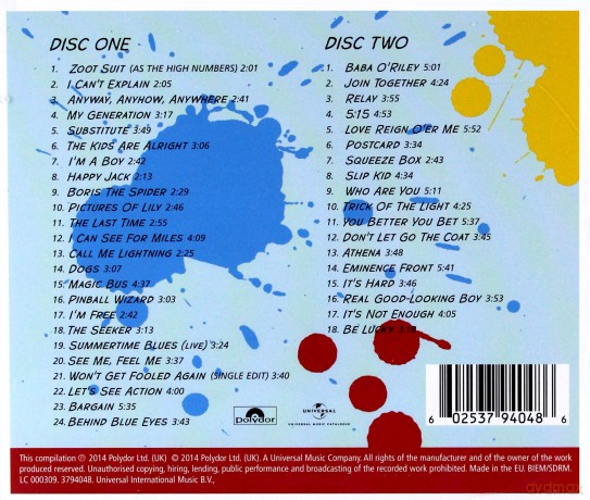 Who: Who Hits 50 [2CD]