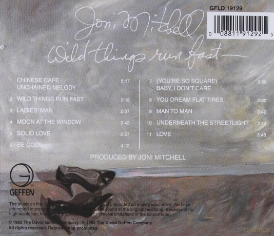 Joni Mitchell: Wild things Run Fast [CD]