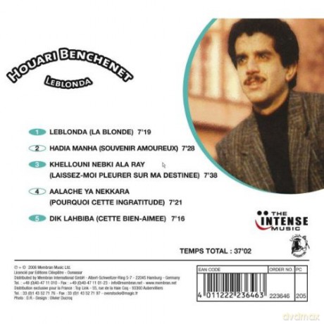 Houari Benchenet: World Music-Algeria-Leblonda [CD]