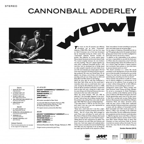 Cannonball Adderley: Wow! [Winyl]