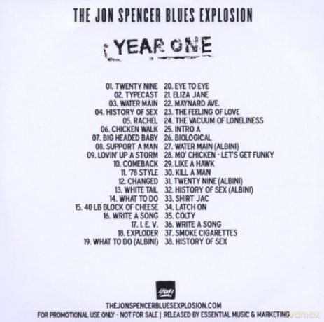 Jon Spencer Blues Explosion: Year One [CD]