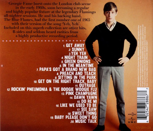 Georgie Fame: Yeh Yeh - The Collection [CD]