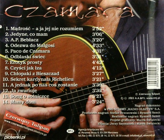 Czerwony Tulipan: Czamara [CD]