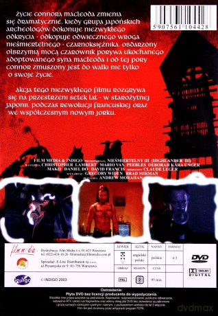 Nieśmiertelny 3 [DVD]
