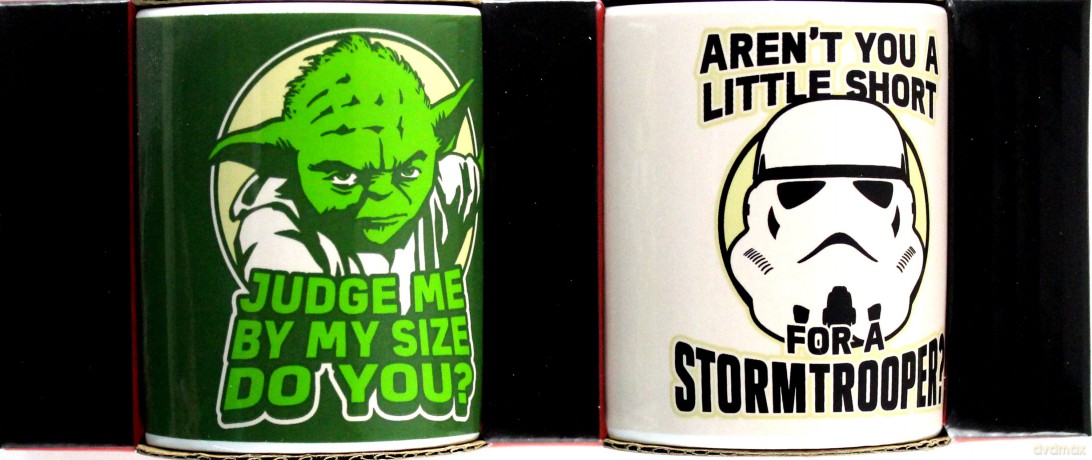 Star Wars: Yoda + Stormtrooper Zestaw 2 mini Kubków (Gwiezdne Wojny)