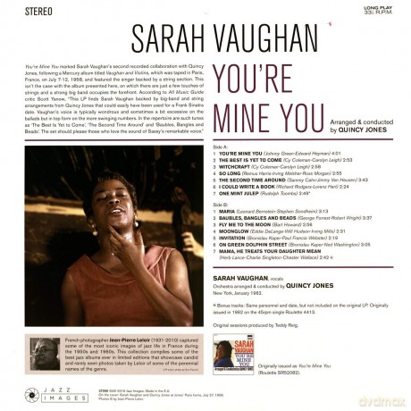 Sarah Vaughan & Quincy Jones: Youre Mine You [Winyl]