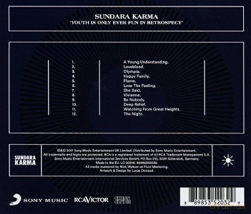 Sundara Karma: Youth Is Only Ever Fun In Retrospect [CD]