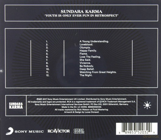 Sundara Karma: Youth Is Only Ever Fun In Retrospect [CD]