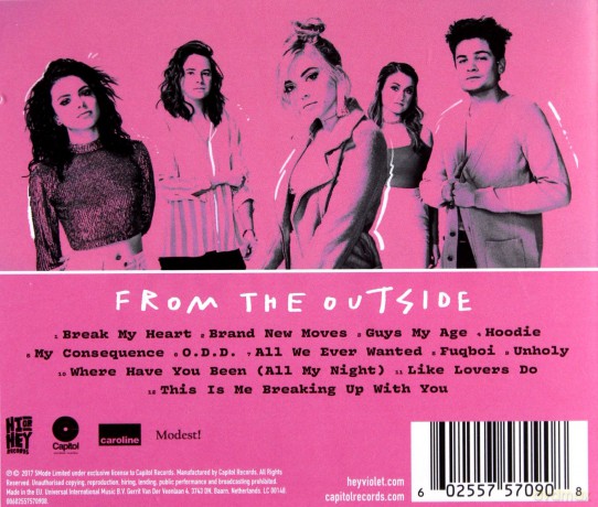 Hey Violet: From The Outside [CD]